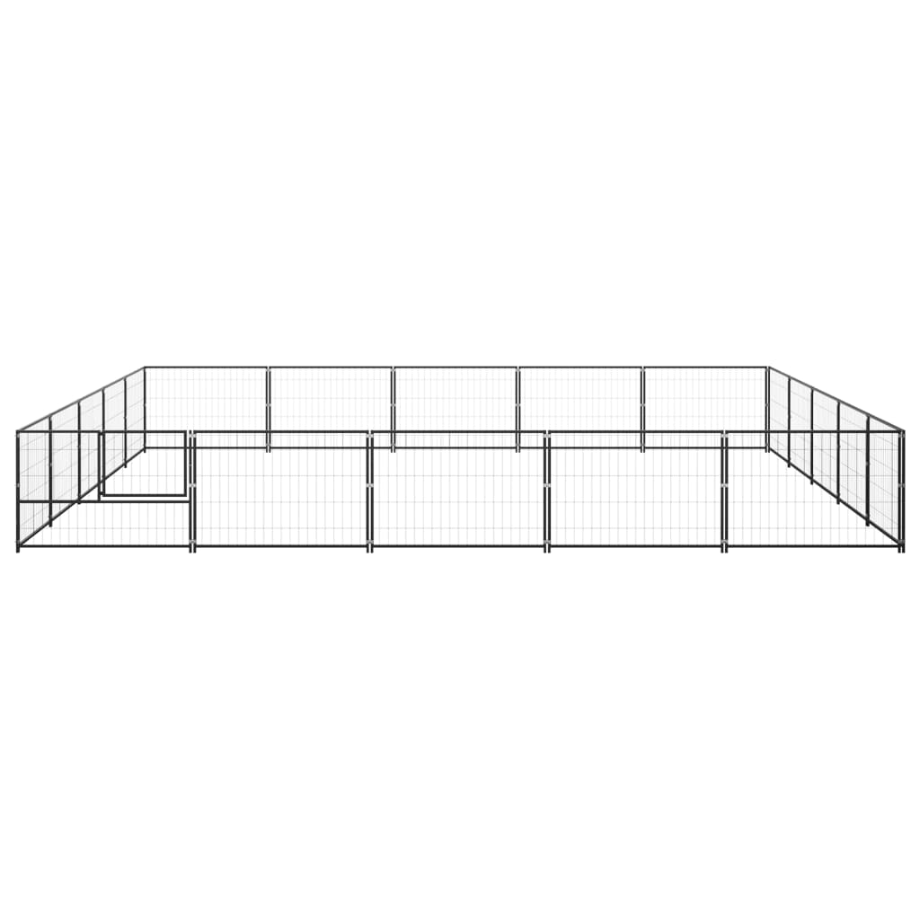 Dog-Kennel-Black-2691-ft-Steel-1971279-1