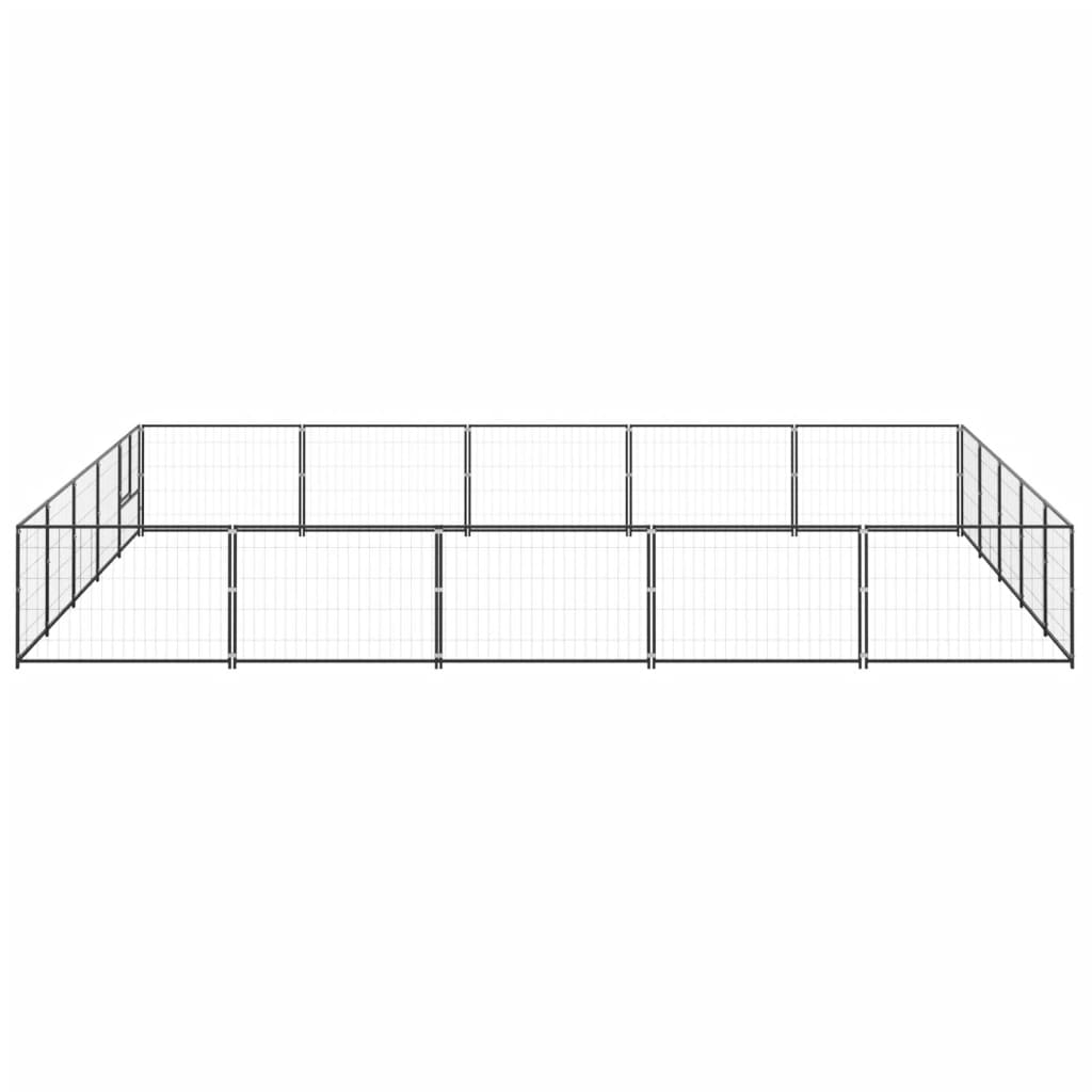 Dog-Kennel-Black-2691-ft-Steel-1971279-4