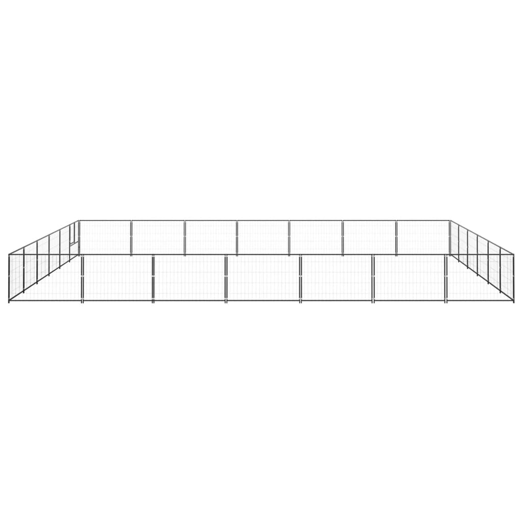 Dog-Kennel-Black-4521-ft-Steel-1972458-3