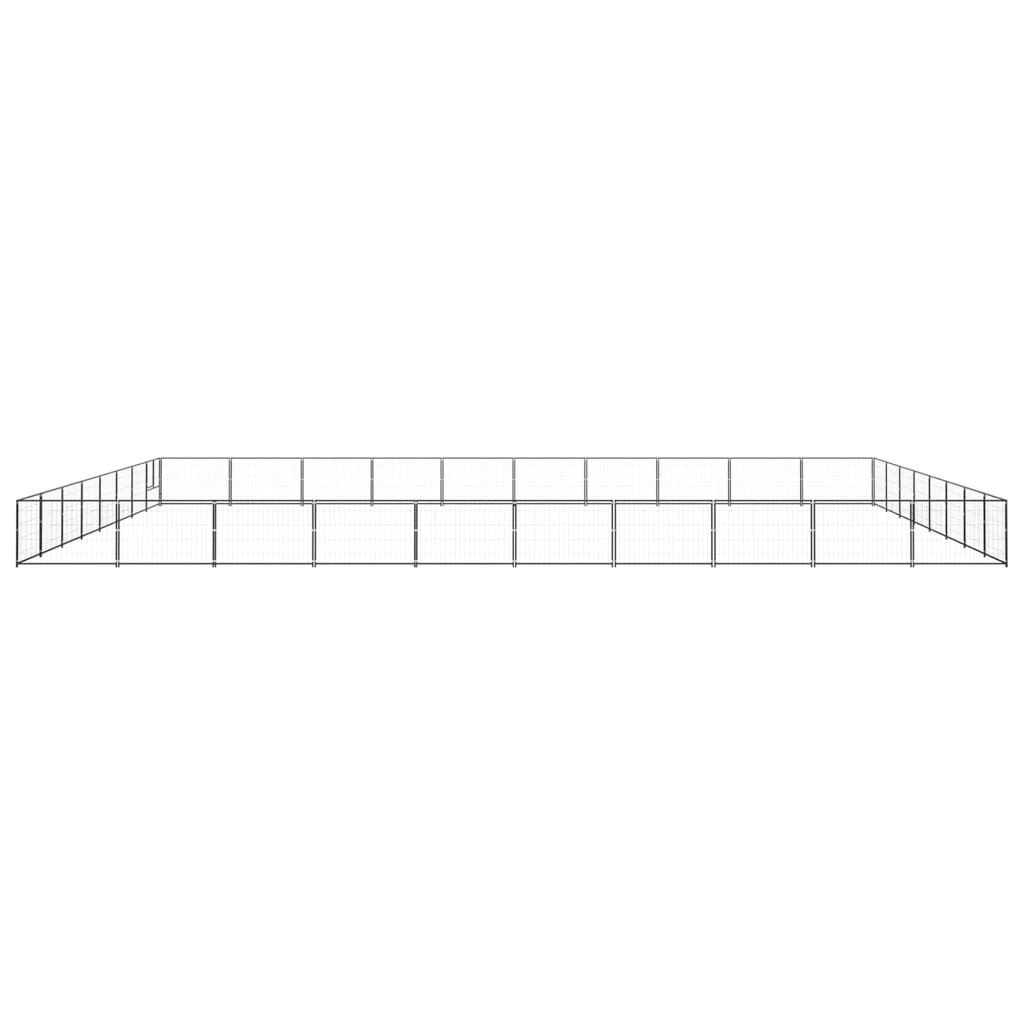 Dog-Kennel-Black-8611-ft-Steel-1971270-3
