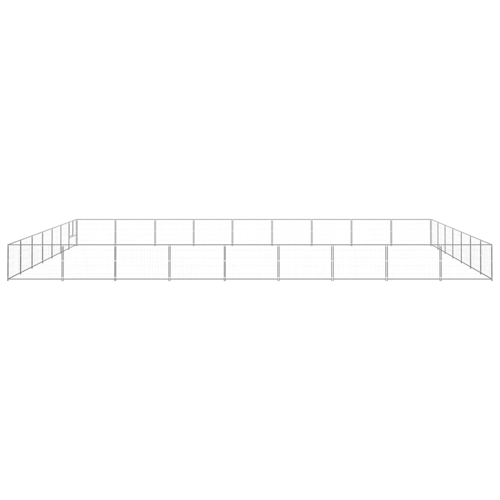 Dog-Kennel-Silver-6781-ft-Steel-1971274-1