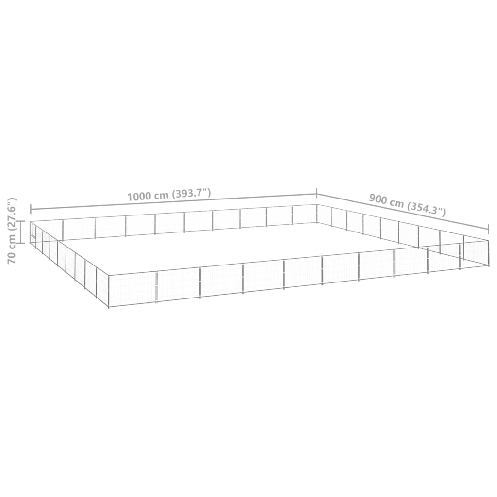 Dog-Kennel-Silver-9688-ft-Steel-1972440-6