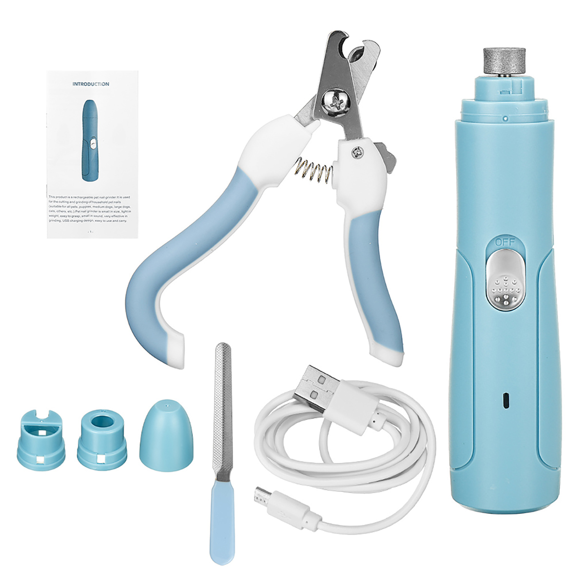 Dog-Nail-Grinder-3-Ports-Rechargeable-Low-Vibrations-Pet-Nail-Trimmer-1937723-13
