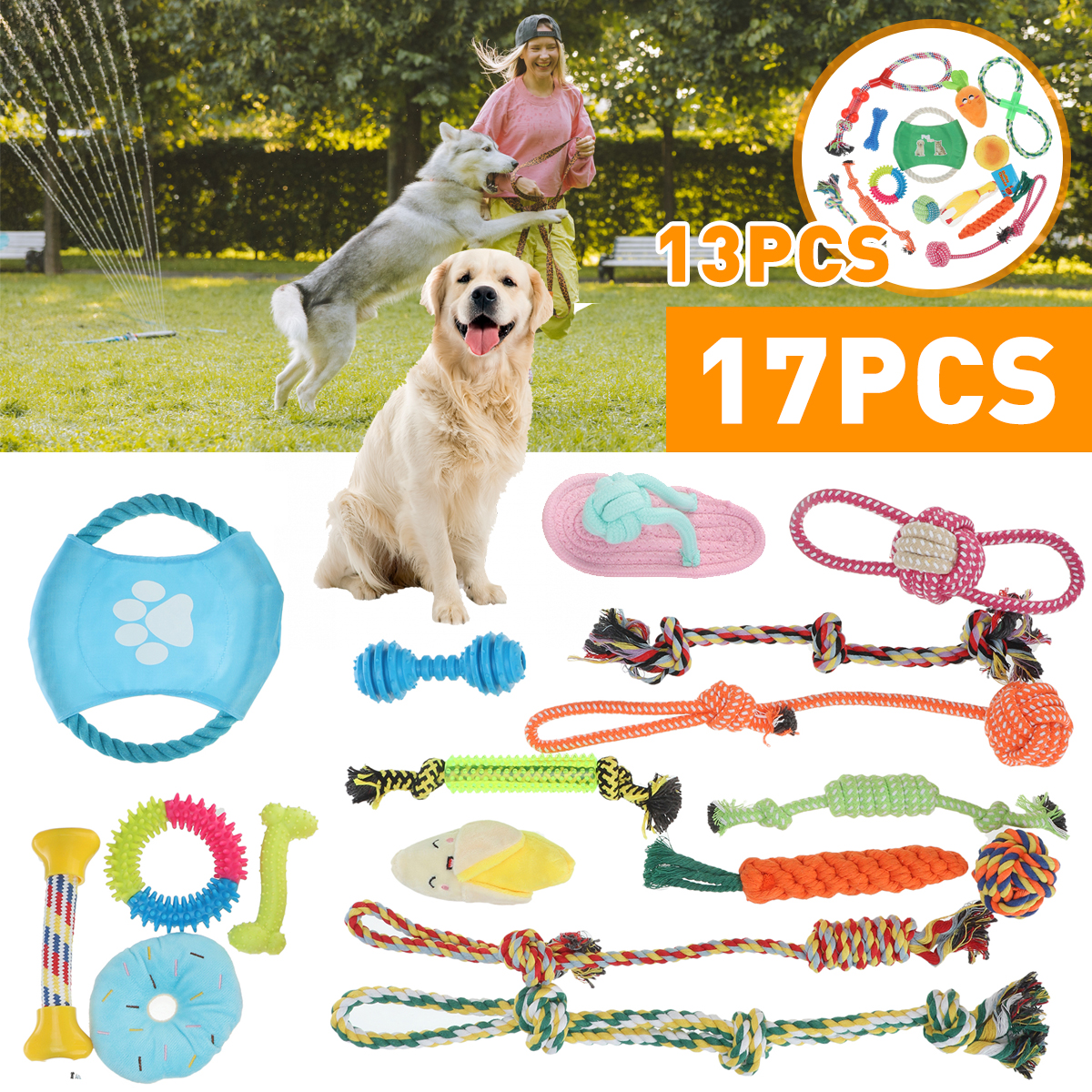 Dog-Rope-Toys-Set-1317-Pack-Dog-Chew-Toys-for-Dog-Teeth-Grinding-Cleaning-Ball-Play-IQ-Training-Inte-1917327-2