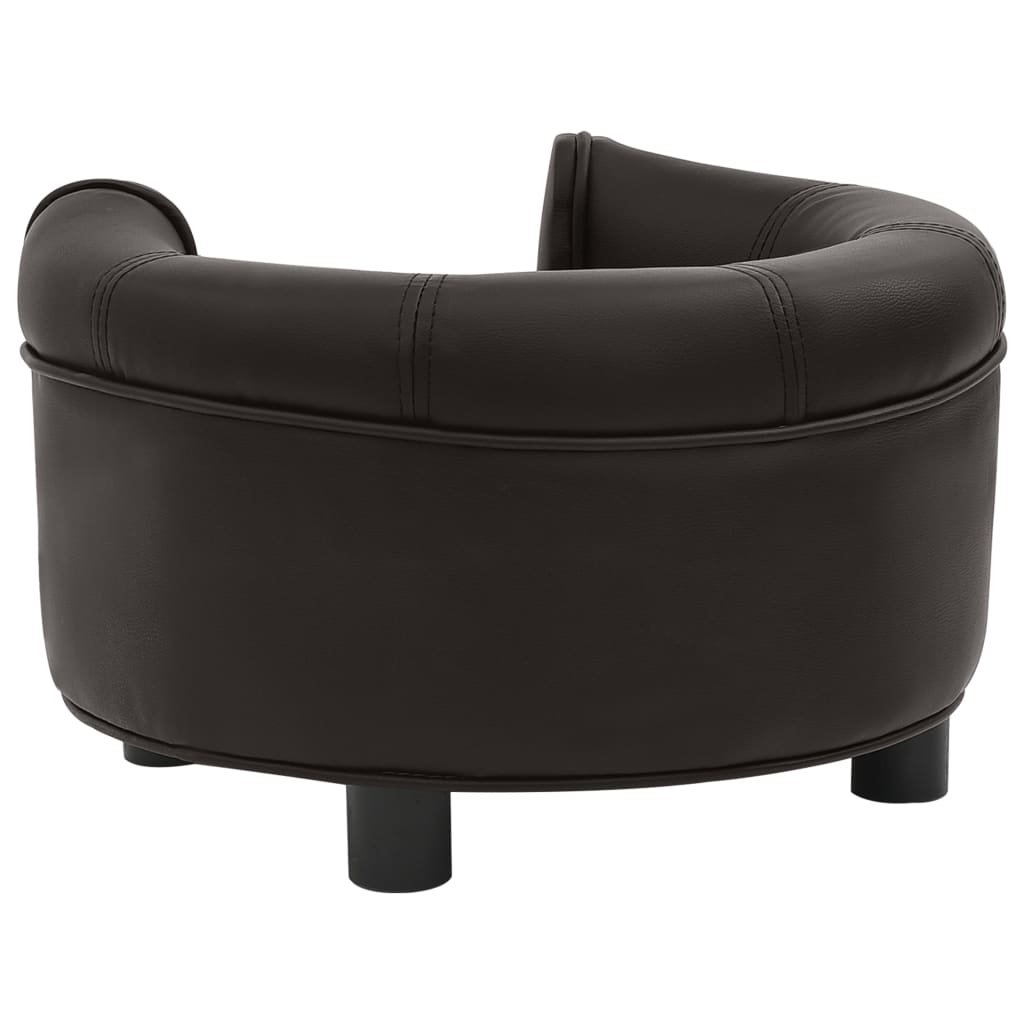 Dog-Sofa-Brown-189quotx189quotx126quot-Plush-and-Faux-Leather-1967245-8