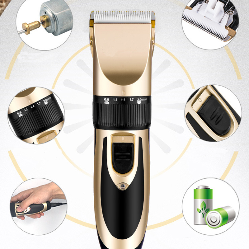Electric-Low-noise-Pet-Dog-Cat-Animal-Hair-Trimmer-Grooming-Clipper-Comb-Kit-1640146-2