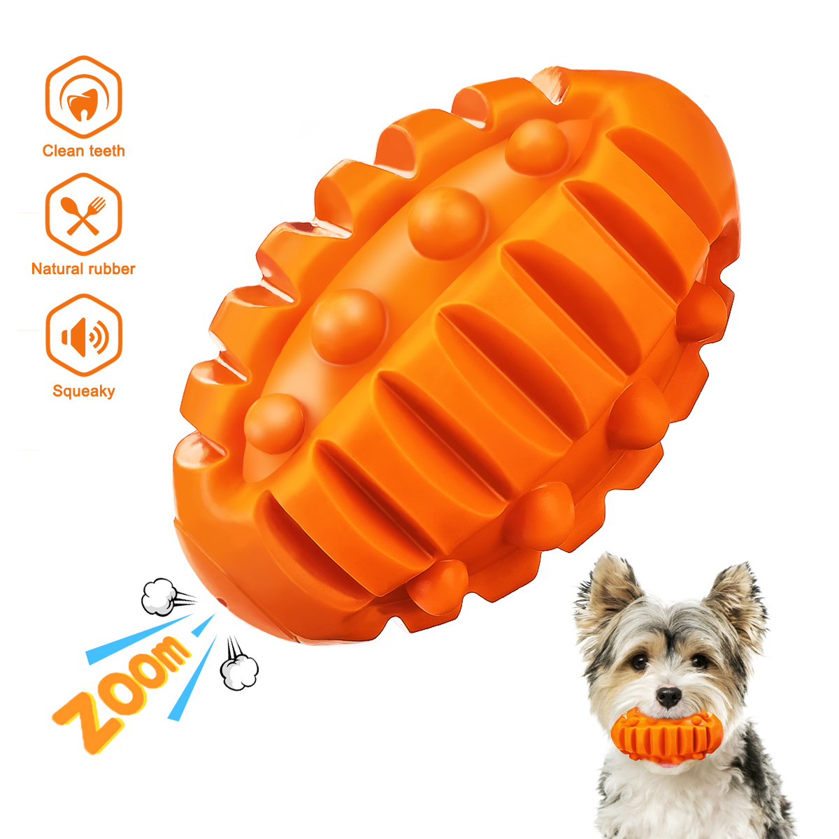 Focuspet-5quotx-3quot-Large-Interactive-Dog-Ball-Toys-Real-Beef-Flavor-Squeaky-Chew-Toy-for-Medium-L-1940481-6