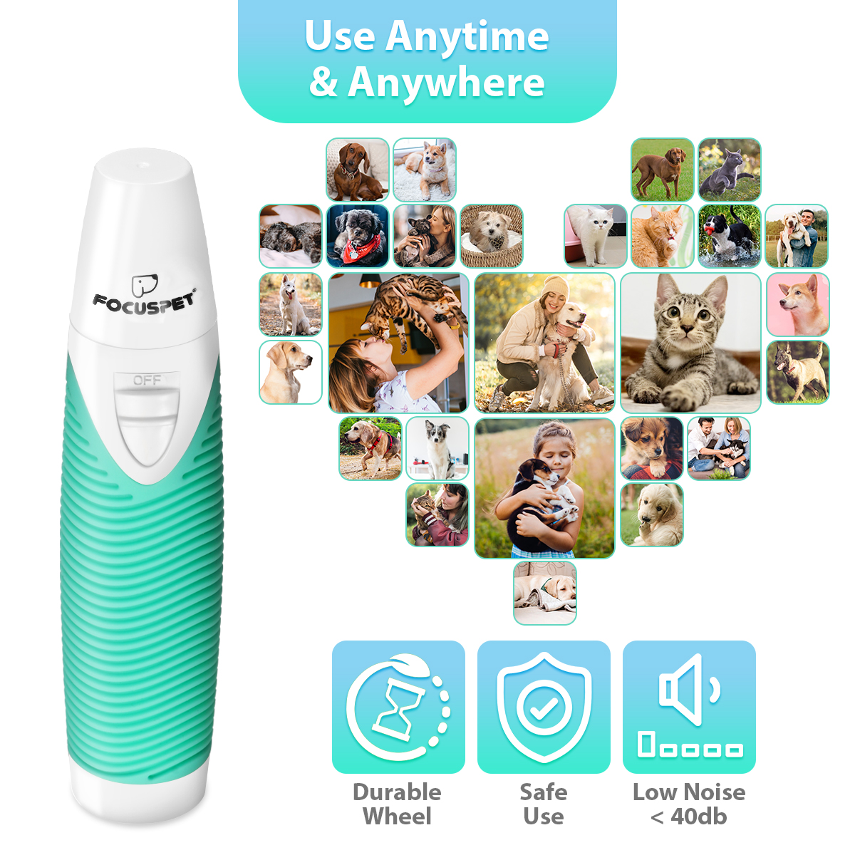 Focuspet-Electric-Pet-Cat-Dog-Toe-Nail-Grinder-File-Claws-Clipper-Grooming-Trimmer-Tools-Pet-Supplie-1935601-4