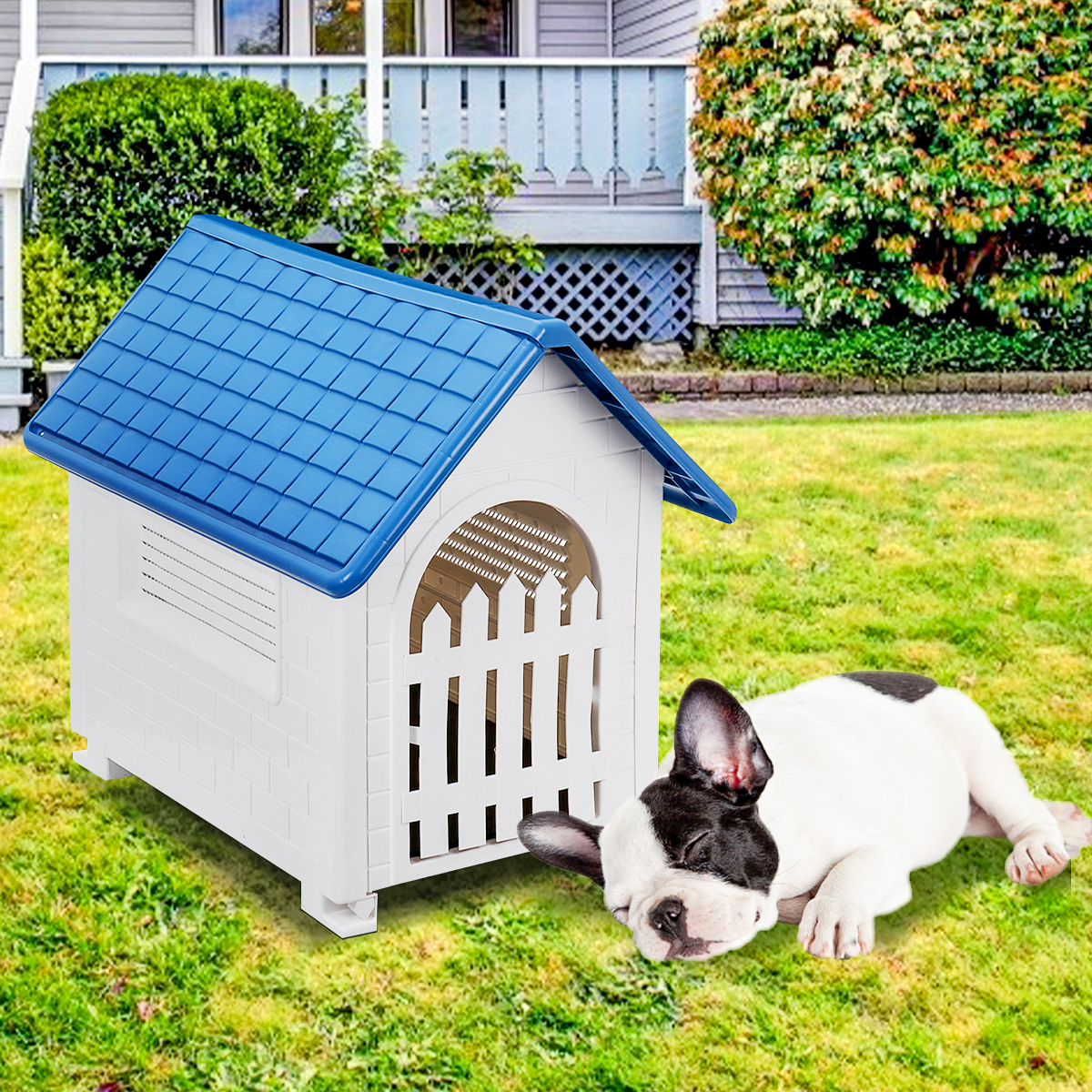 Foldable-Plastic-Pets-Dogs-Houses-Cages-Small-Outdoors-Waterproof-Warm-Removable-Washable-With-Kenne-1849921-9