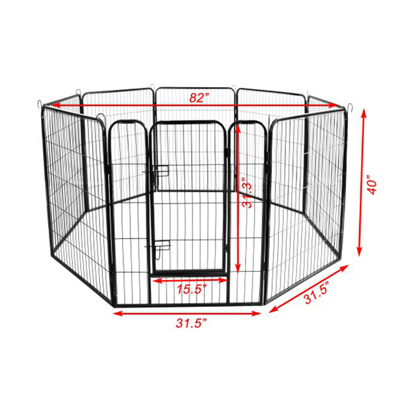 High-Quality-Wholesale-Cheap-Best-Large-Indoor-Metal-Puppy-Dog-Run-Fence-Iron-Pet-Dog-Door-Playpen-1491674-10