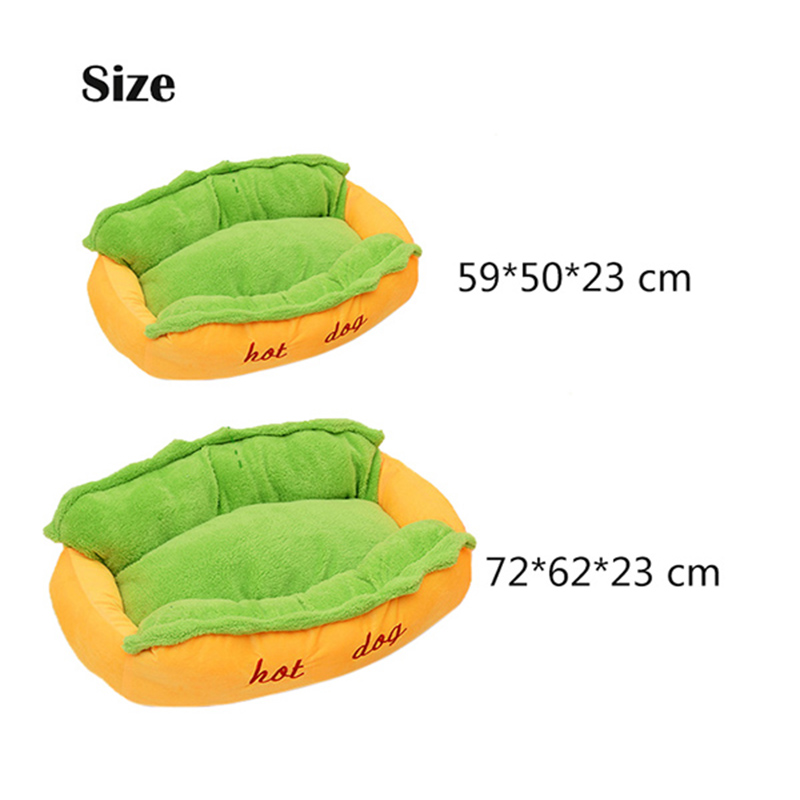 Hot-Dog-Shape-Pet-Mattress-Puppy-Cat-Soft-And-Dirty-Pet-Bed-S-LSize-1170378-3