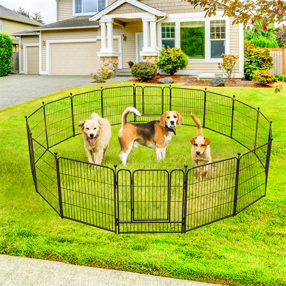 PawGiant-Dog-Pen-16-Panels-24-Inch-High-RV-Dog-Playpen-OutdoorIndoor-Dog-Fence-Exercise-Pet-Pen-for--1897461-5