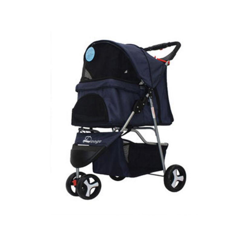 Pet-Supplies-Three-Wheeles-Folding-Pet-Cart-Cat-Dog-Outdoor-Travel-Stroller-Easy-To-Carry-Cart-1481144-10
