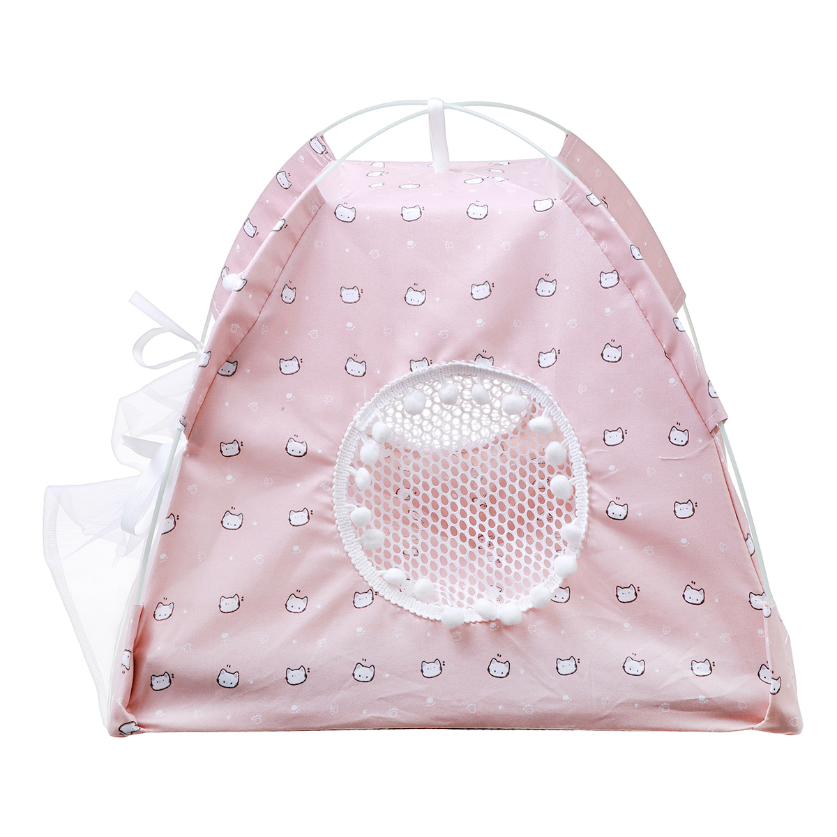 Pet-Tent-Cat-Bed-Puppy-House-Cushion-Pad-Bed-Flamingo-Pattern-Indo-1825833-8