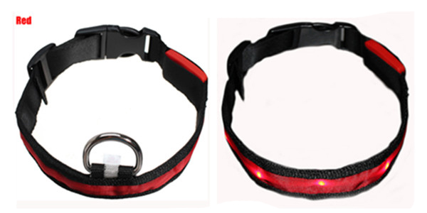 Size-L-Nylon-Safety-Flashing-Glow-Light-LED-Pet-Dog-Collar-914022-21