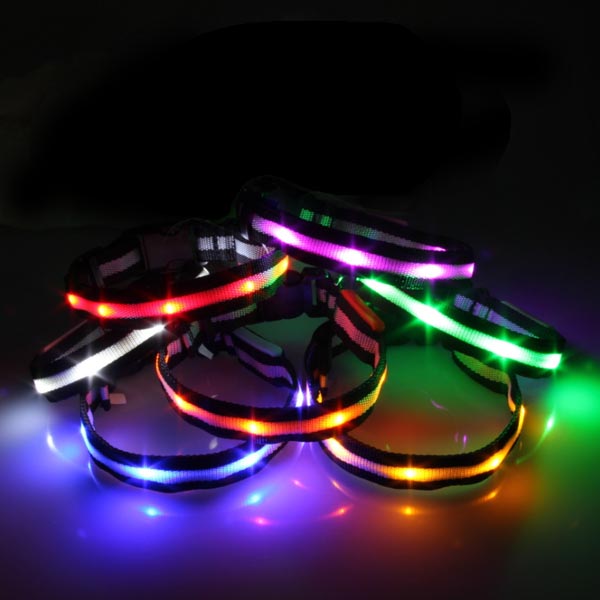 Size-L-Nylon-Safety-Flashing-Glow-Light-LED-Pet-Dog-Collar-914022-4