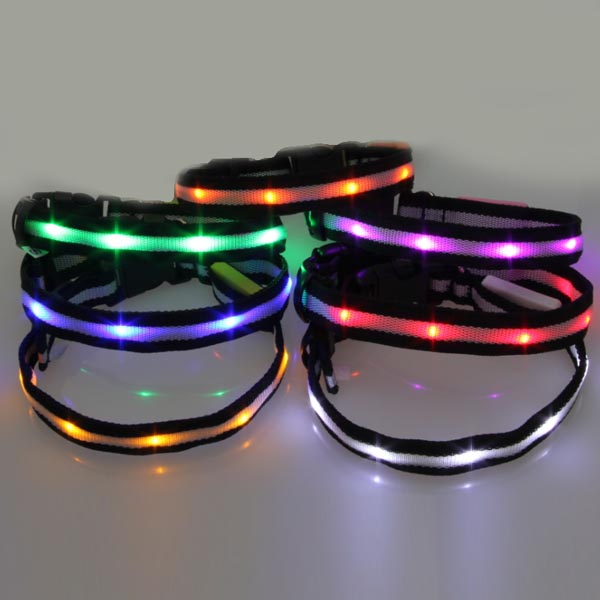 Size-L-Nylon-Safety-Flashing-Glow-Light-LED-Pet-Dog-Collar-914022-6