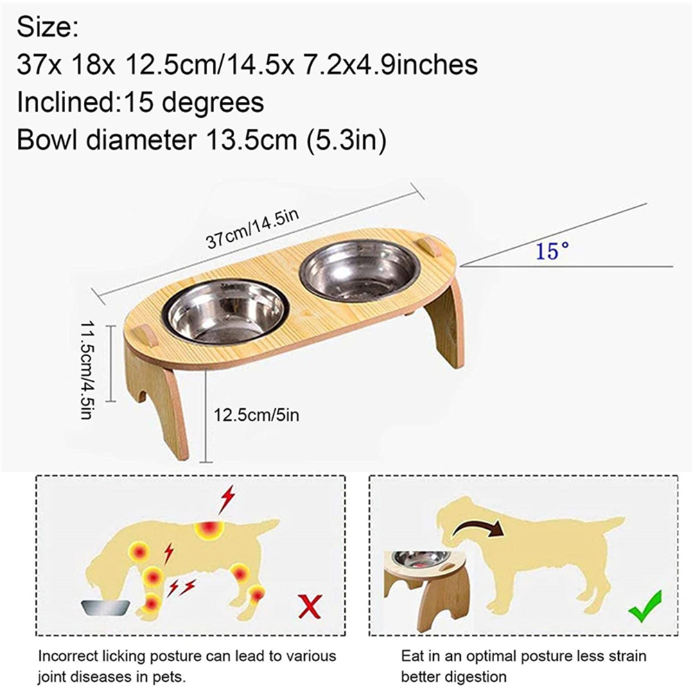 Stainless-Steel-Pet-Bowl-with-High-Quality-Wood-Mat-Feeder-SingleDouble-Bowls-Set-for-Dogs-Cats-and--1902249-3