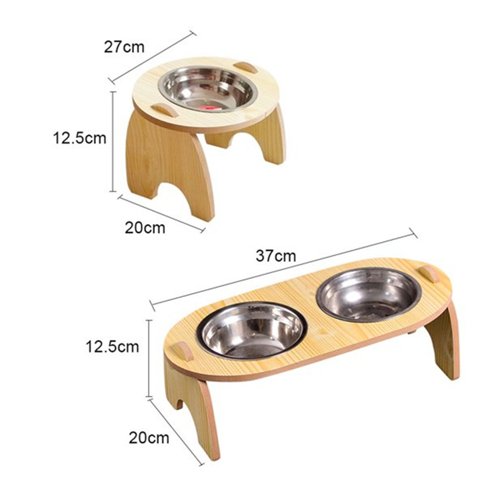 Stainless-Steel-Pet-Bowl-with-High-Quality-Wood-Mat-Feeder-SingleDouble-Bowls-Set-for-Dogs-Cats-and--1902249-4