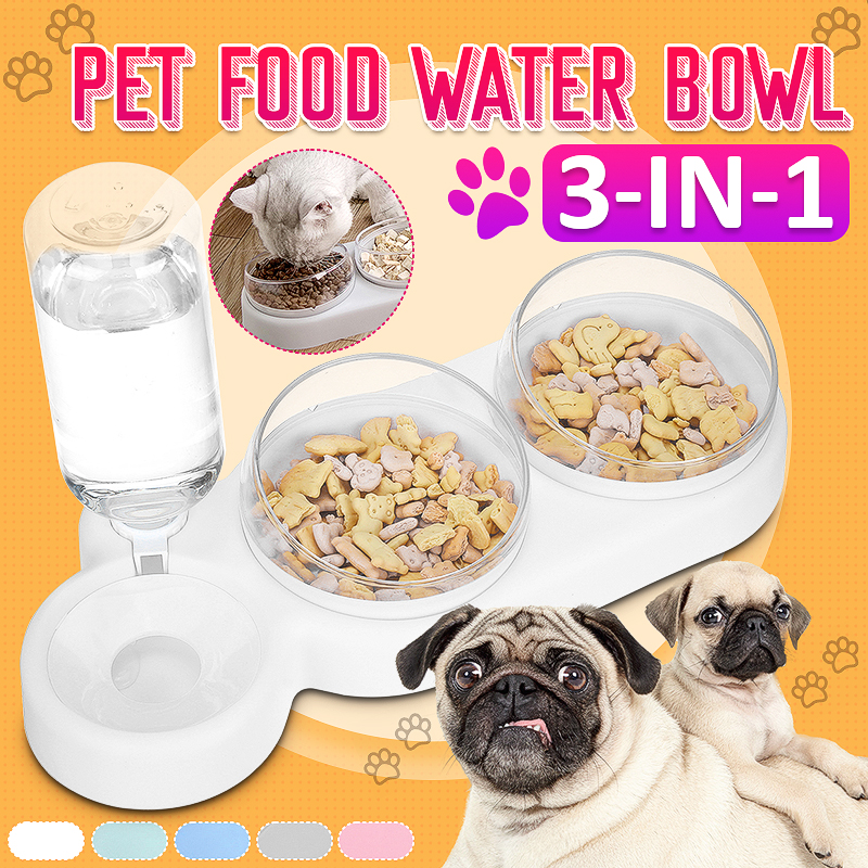 Three-bowl-Design-Pet-Feeder-Dry-and-Wet-Separation-15-Degree-Tilt-Automatic-Anti-wetting-Large-Capa-1852271-1