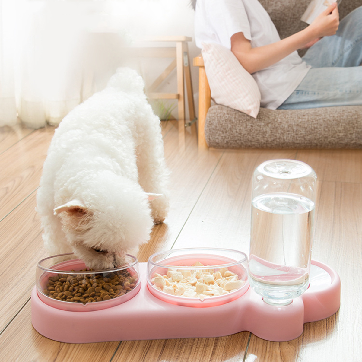 Three-bowl-Design-Pet-Feeder-Dry-and-Wet-Separation-15-Degree-Tilt-Automatic-Anti-wetting-Large-Capa-1852271-20