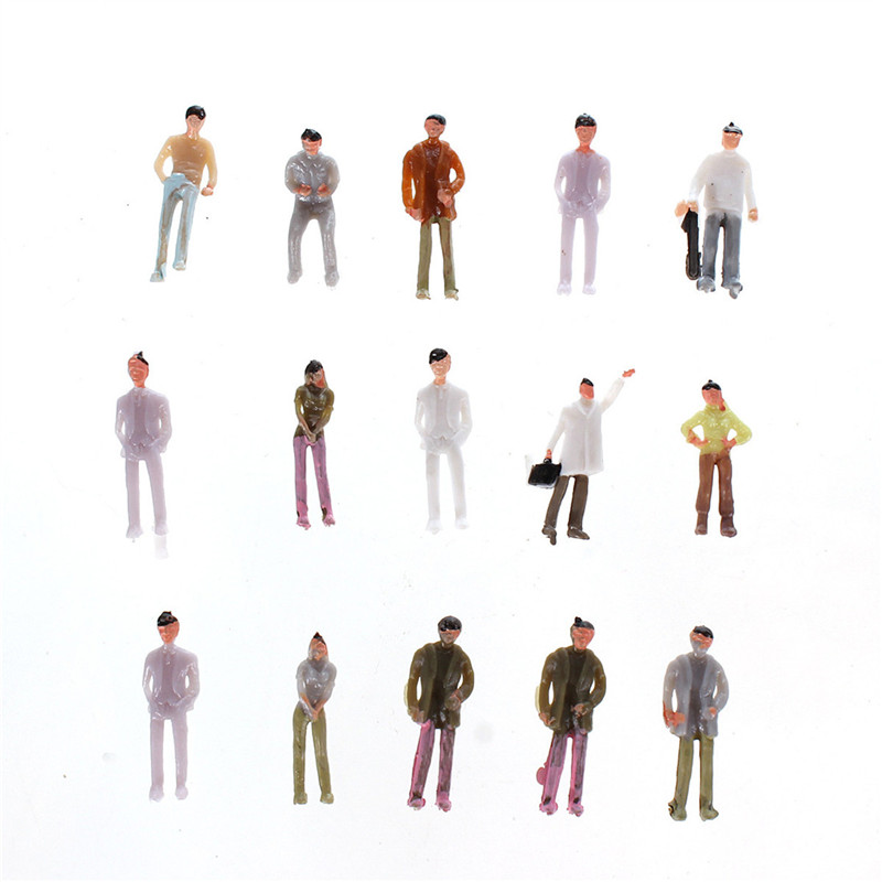 175-Scale-OO-Gauge-Hand-Painted-Layout-Model-Train-People-Figure-906809-1