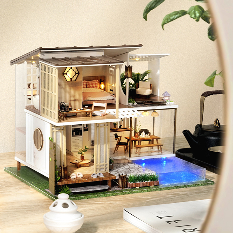 CUTEROOM-DIY-Doll-House-Miniature-Building-Model-Assembled-Toys-With-Dust-Cover-and-Music-Movement-f-1919011-5