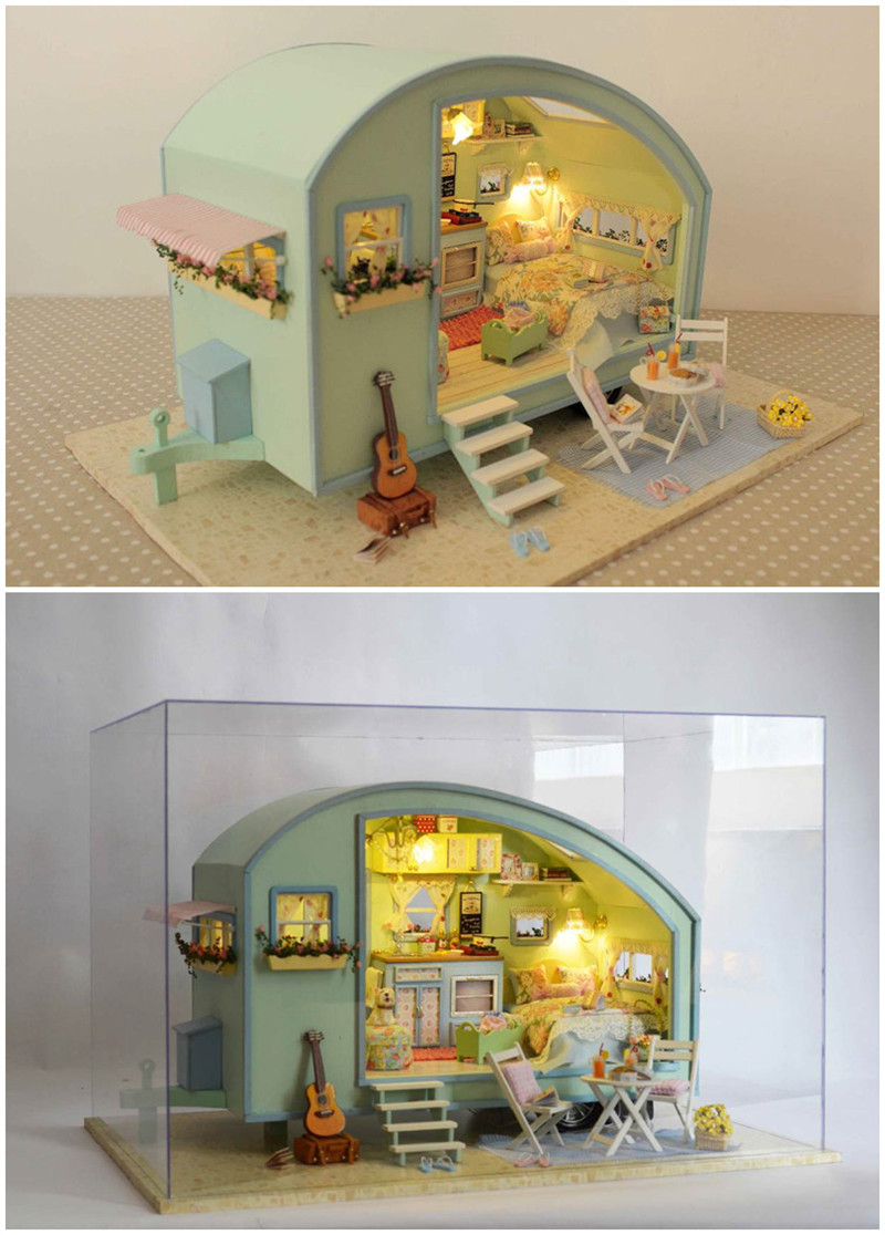 CuteRoom-A-016-Time-Travel-DIY-Wooden-Dollhouse-Miniature-Kit-Doll-house-LED-Music-Voice-Control-1032415-6
