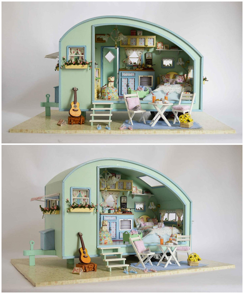 CuteRoom-A-016-Time-Travel-DIY-Wooden-Dollhouse-Miniature-Kit-Doll-house-LED-Music-Voice-Control-1032415-7