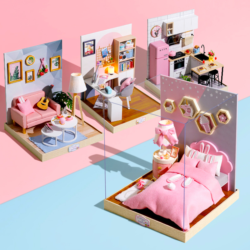 Cuteroom-BT-Corner-of-Happiness-Series-DIY-Cabin-Doll-House-Gift-Collection-Decoration-1560842-1