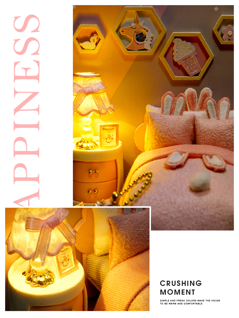 Cuteroom-Corner-of-Happiness-DIY-Cabin-Happiness-One-Pavilion-Series-Doll-House-With-Dust-Cover-1560841-2