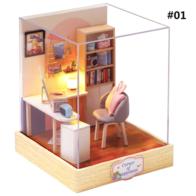 Cuteroom-Corner-of-Happiness-DIY-Cabin-Happiness-One-Pavilion-Series-Doll-House-With-Dust-Cover-1560841-5
