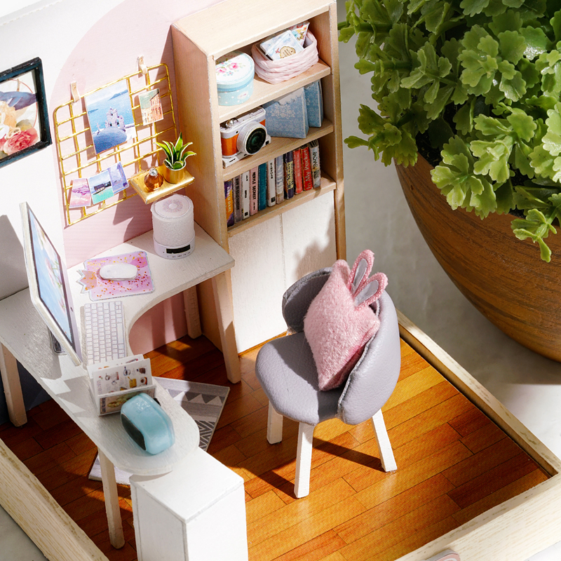 Cuteroom-Corner-of-Happiness-DIY-Cabin-Happiness-One-Pavilion-Series-Doll-House-With-Dust-Cover-1560841-9