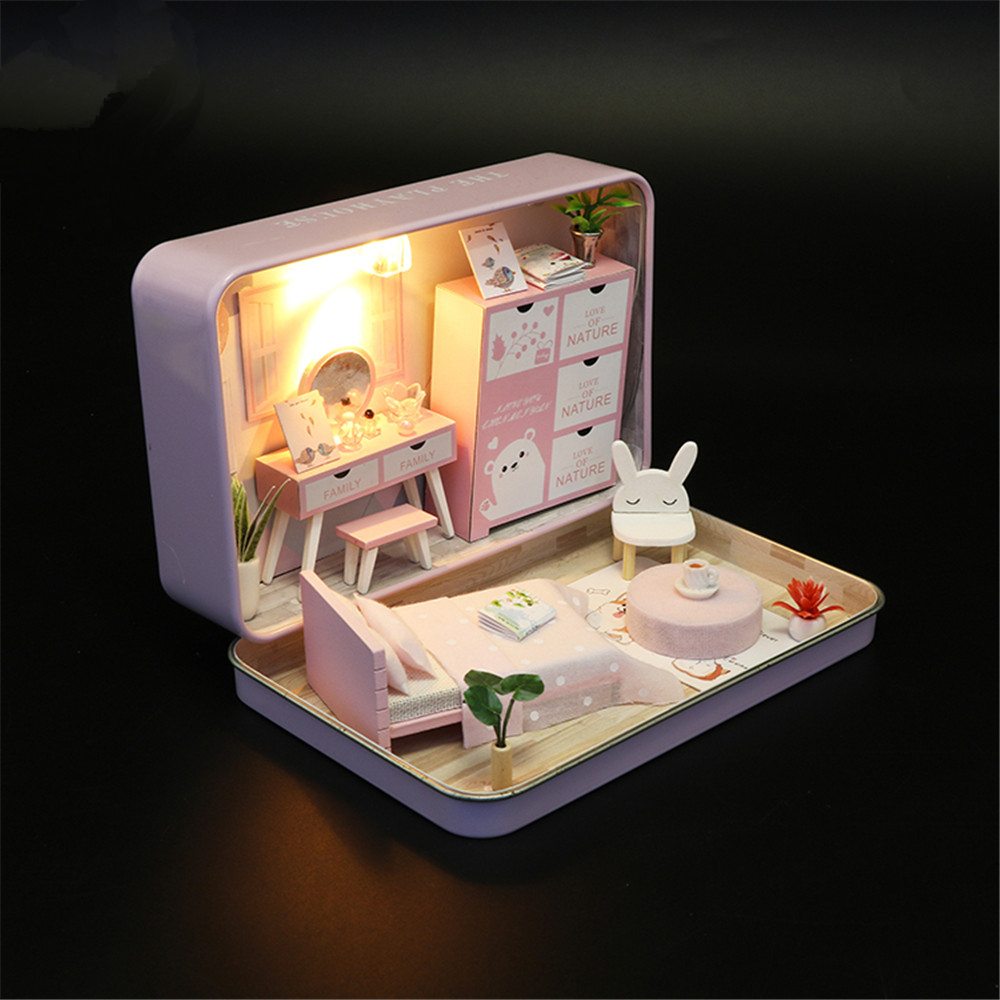 Hoomeda-DIY-Doll-House-Romantic-Theater-Kid-Girl-Gift-S932-1651368-2