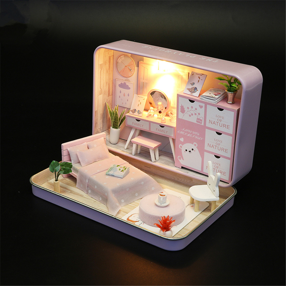 Hoomeda-DIY-Doll-House-Romantic-Theater-Kid-Girl-Gift-S932-1651368-3