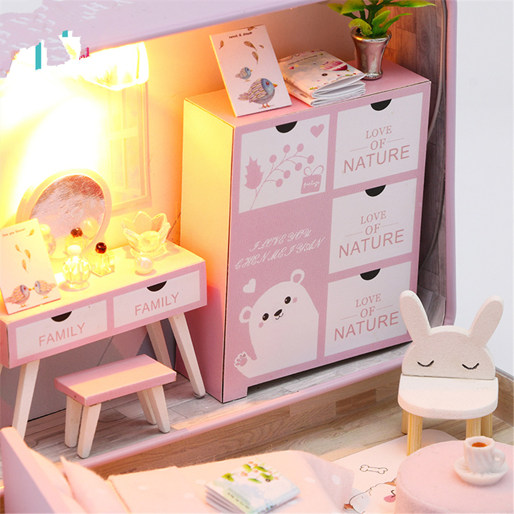 Hoomeda-DIY-Doll-House-Romantic-Theater-Kid-Girl-Gift-S932-1651368-5