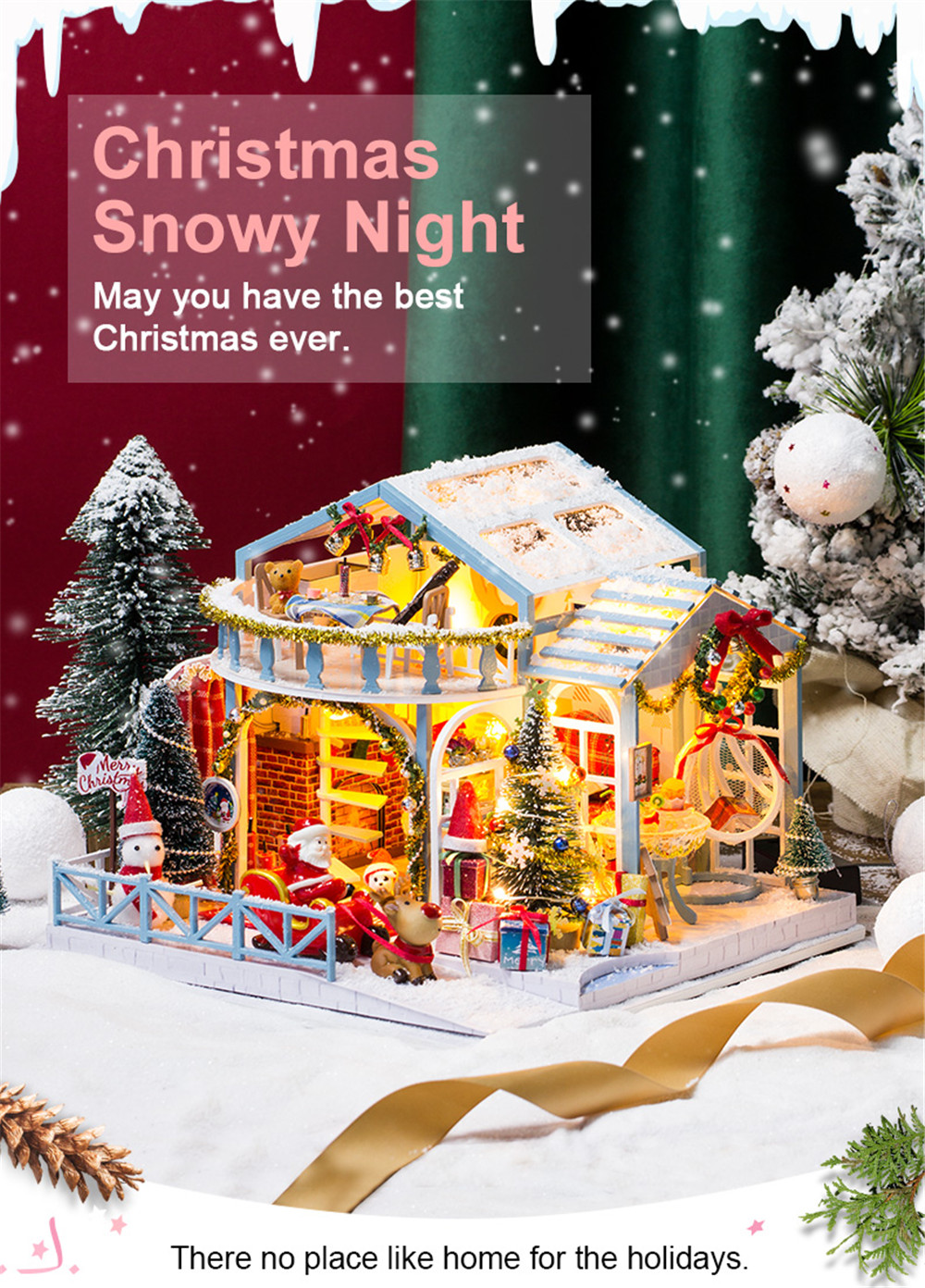 IIECREATE-2020-New-Christmas-K-058-Christmas-Snowy-Night-DIY-Assembled-Cabin-with-Doll-Three-piece-S-1777616-1