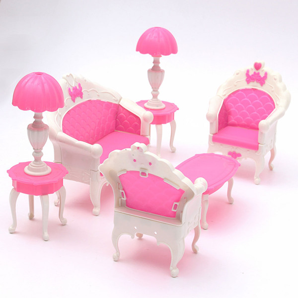 Pink-Dollhouse-Furniture-Living-Room-Parlour-Sofa-Set-966577-4