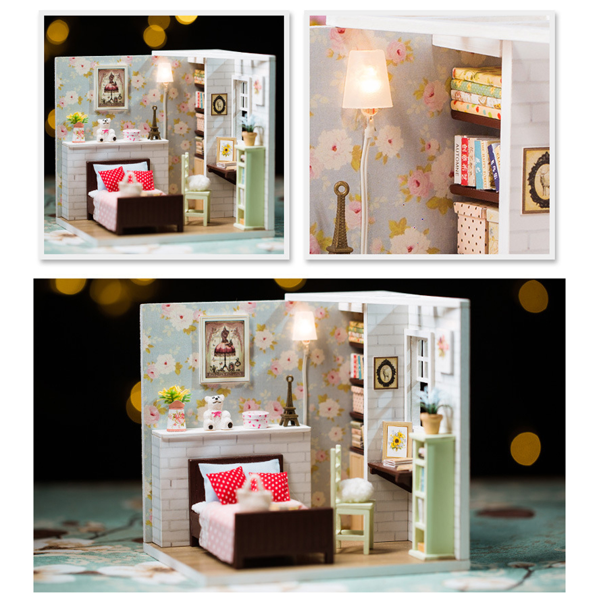 Wooden-3D-DIY-Handmade-Assemble-Doll-House-Miniature-Kit-with-Furniture-LED-Light-Education-Toy-for--1731374-4