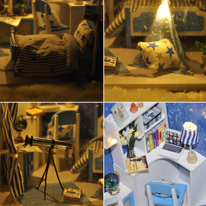 Wooden-DIY-Handmade-Assembly-Doll-House-with-LED-Lighs-Dust-Cover-for-Kids-Gift-Collection-Home-Disp-1717487-7
