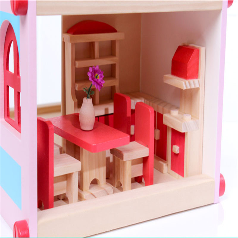 Wooden-Delicate-Dollhouse-With-All-Furniture-Miniature-Toys-For-Kids-Children-Pretend-Play-1414134-5
