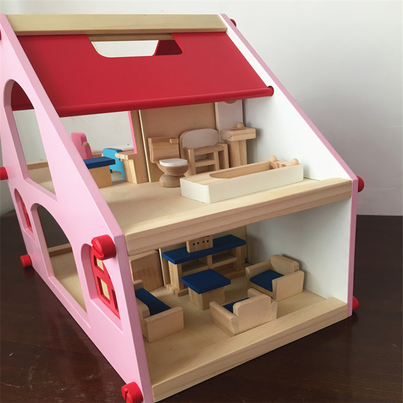 Wooden-Delicate-Dollhouse-With-All-Furniture-Miniature-Toys-For-Kids-Children-Pretend-Play-1414134-7