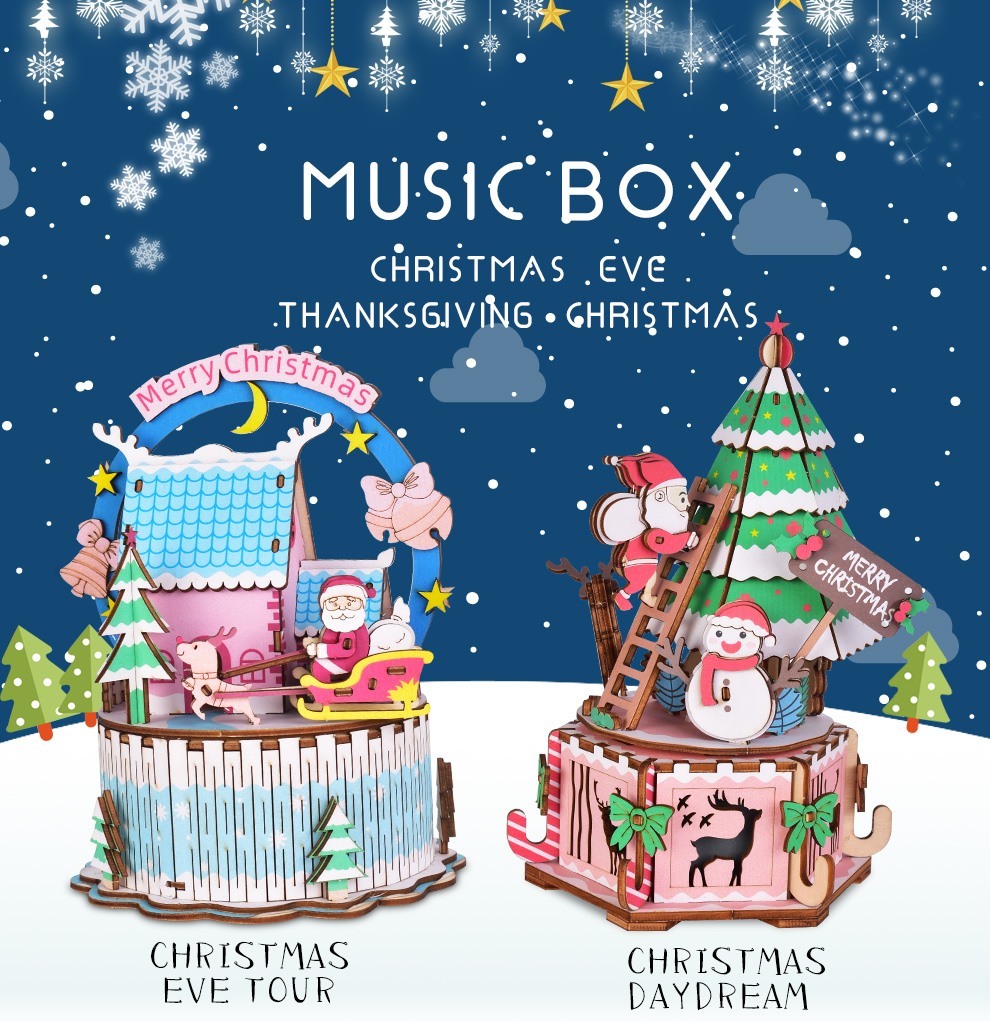 iiecreate-DIY-Assembled-Christmas-Eve-and-Thanksgiving-Christmas-Music-Box-Doll-House-Model-Toy-1598662-1