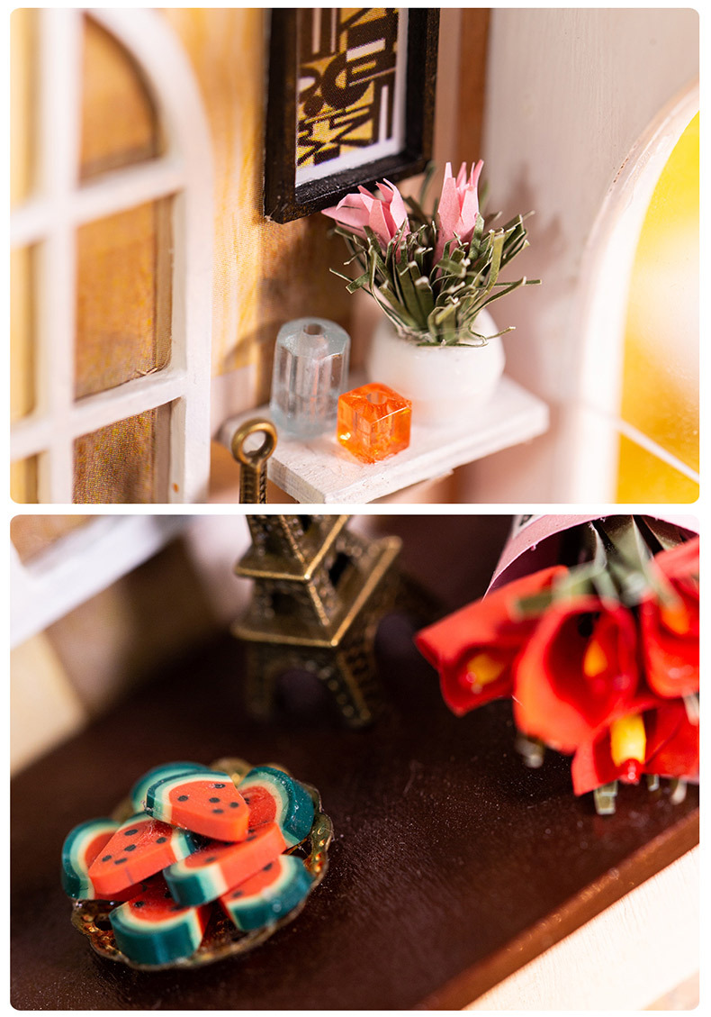 iiecreate-H-001-DIY-Doll-House-Gothenburg-Studio-With-Furniture-Music-Light-Cover-3012162CM-Gift-1427672-5