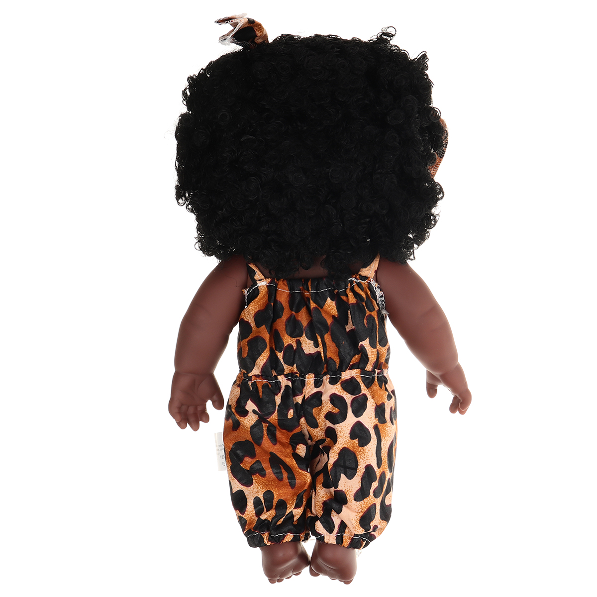12Inch-Simulation-Soft-Silicone-Vinyl-PVC-Black-Baby-Fashion-Doll-Rotate-360deg-African-Girl-Perfect-1734367-10