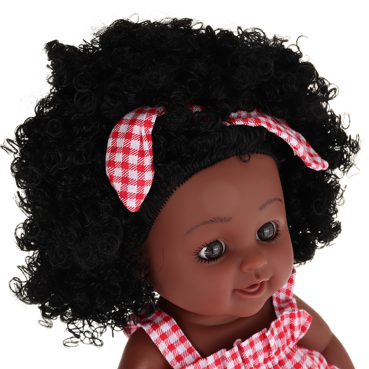 12Inch-Soft-Silicone-Vinyl-PVC-Black-Baby-Fashion-Doll-Rotate-360deg-African-Girl-Perfect-Reborn-Dol-1734365-6