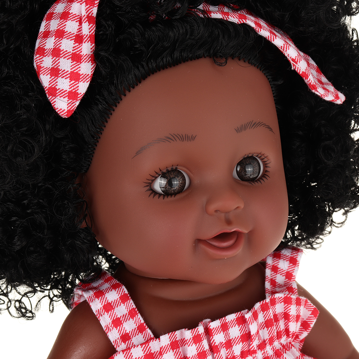 12Inch-Soft-Silicone-Vinyl-PVC-Black-Baby-Fashion-Doll-Rotate-360deg-African-Girl-Perfect-Reborn-Dol-1734365-7