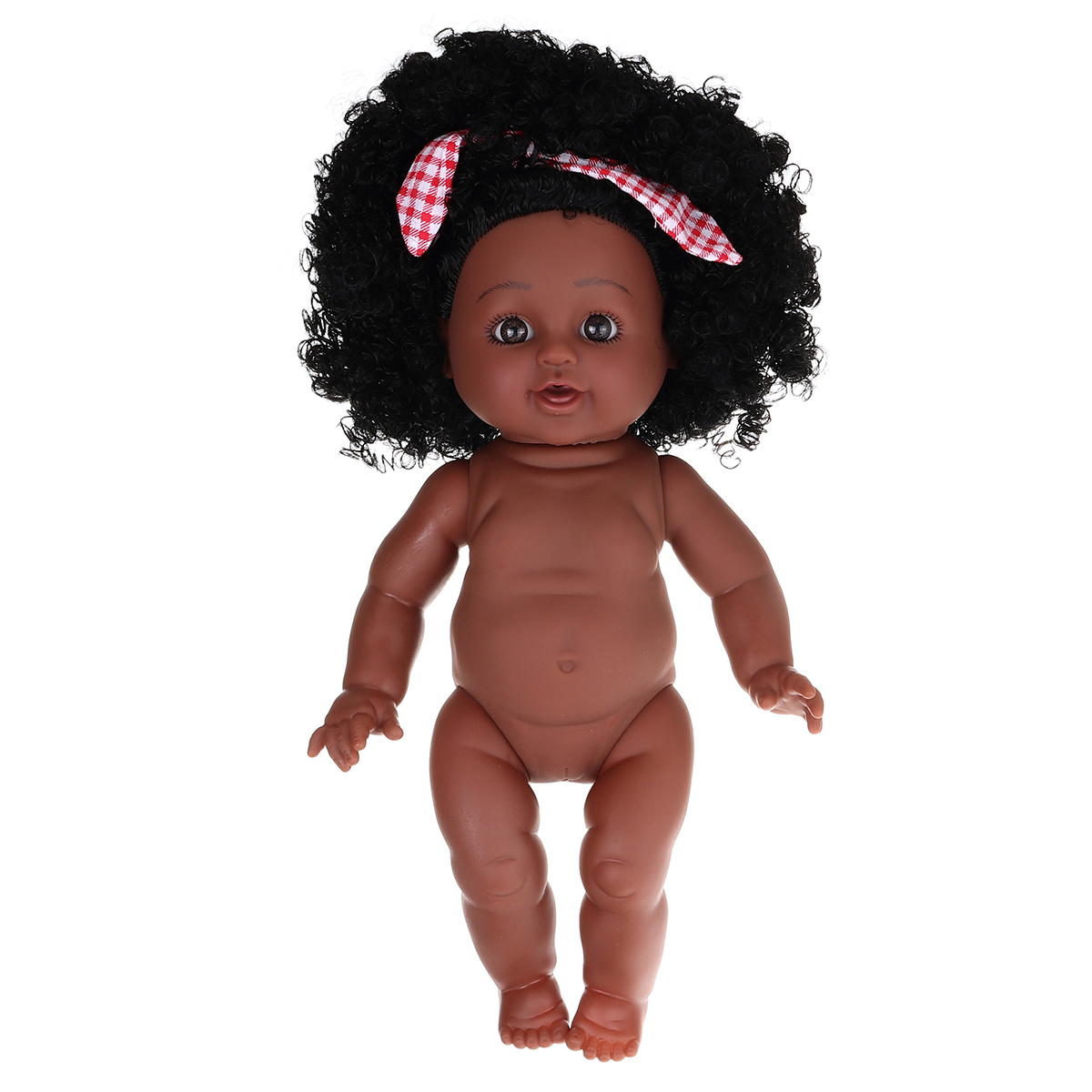12Inch-Soft-Silicone-Vinyl-PVC-Black-Baby-Fashion-Doll-Rotate-360deg-African-Girl-Perfect-Reborn-Dol-1734365-9
