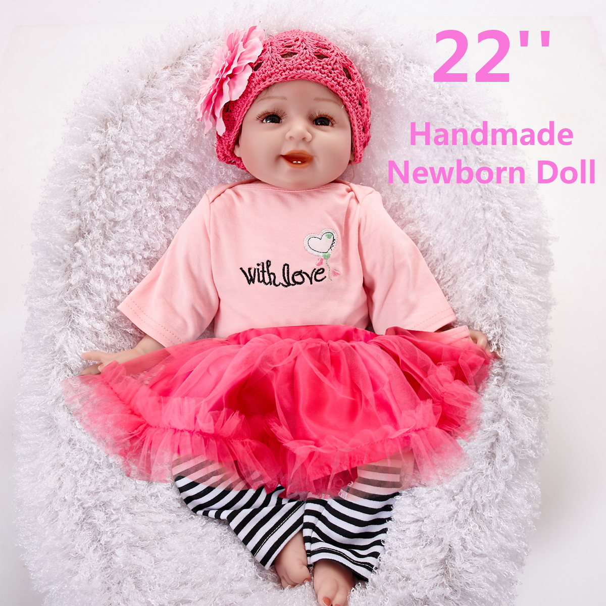22inch-Silicone-Reborn-Baby-Dolls-Girl-Lifelike-Baby-Newborn-Doll-Handmade-Gift-1260064-7