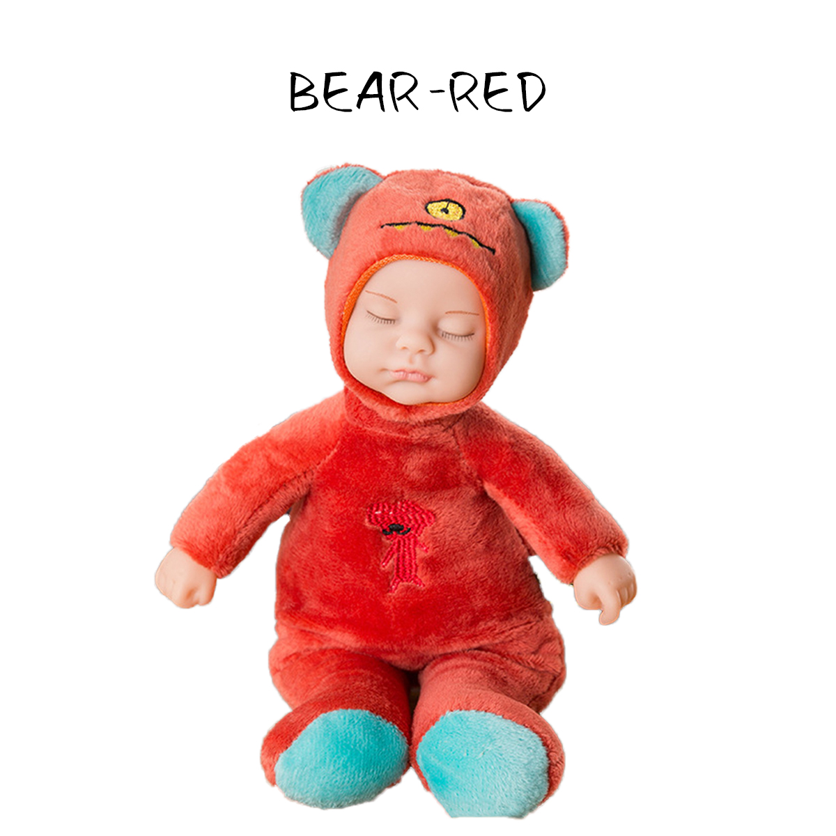 23CM-Soft-Silicone-Vinyl-Lifelike-Realistic-Reborn-Cute-Bear-Rabbit-Doll-Toy-with-Clothes-1722622-6